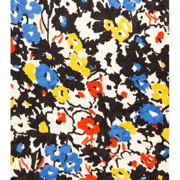 Veronica Beard Annika Floral Print Strapless Dress - Picture 5 of 9